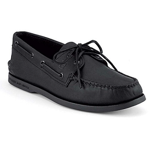 Authentic Original 2-Eye Boat Shoe - Black